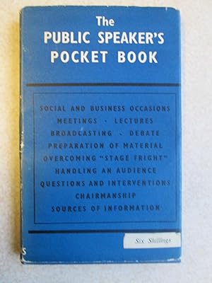 The Public Speaker's Pocket Book