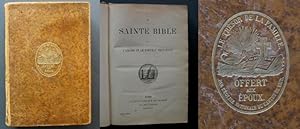La Sainte Bilble ou l'ancien et le nouveau testament. 7ème édition.