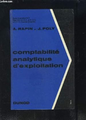 Seller image for COMPTABILITE ANALYTIQUE D EXPLOITATION- Classes terminales BTne for sale by Le-Livre