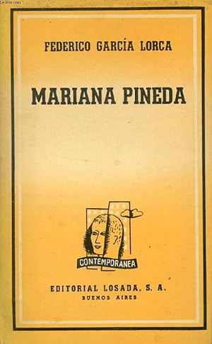 Imagen del vendedor de MARIANA PINEDA, Romance Popular en Tres Estampas (1927) a la venta por Le-Livre