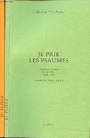 Seller image for JE PRIE LES PSAUMESEN 2 TOMES (1+2) - COLLECTION "EN PRIERE". for sale by Le-Livre