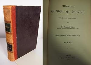 Seller image for Allgemeine Geschichte der Literatur. EIn Handbuch in zwei Bnden. Erster und zweiter Band. for sale by Antiquariat Bookfarm