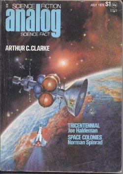 Image du vendeur pour ANALOG Science Fiction/ Science Fact: July 1976 mis en vente par Books from the Crypt