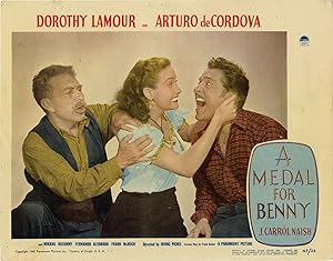 Seller image for A Medal for Benny (Set of 8 lobby cards for the 1945 film) for sale by Royal Books, Inc., ABAA