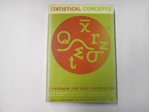 Immagine del venditore per Statistical Concepts venduto da Goldstone Rare Books