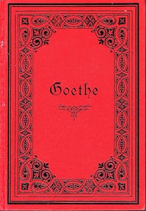 Imagen del vendedor de Goethes Smmtliche Werke. Vollstndige Ausgabe in zehn Bnden. Erster Band. a la venta por Antiquariat Jterbook, Inh. H. Schulze