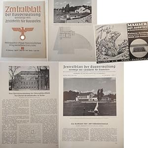 Seller image for Zentralblatt der Bauverwaltung, vereinigt mit Zeitschrift fr Bauwesen: Heft 27 vom 5. Juli 1939, 59.Jahrgang for sale by Galerie fr gegenstndliche Kunst