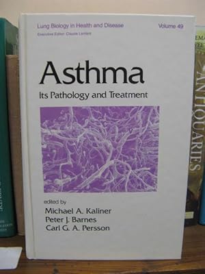 Bild des Verkufers fr Asthma: Its Pathology and Treatment (Lung Biology in Health and Disease; volume 49) zum Verkauf von PsychoBabel & Skoob Books