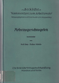 Seller image for Beck'sche Kommentare zum Arbeitsrecht - Band VI for sale by Versandbuchhandlung Kisch & Co.