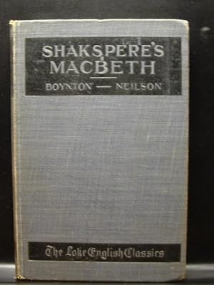 Bild des Verkufers fr SHAKSPERE'S MACBETH zum Verkauf von The Book Abyss