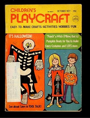 Imagen del vendedor de Children's Playcraft (Easy-To-Make Crafts/Activities/Hobbies/Fun) October,1977 a la venta por Ramblin Rose Books