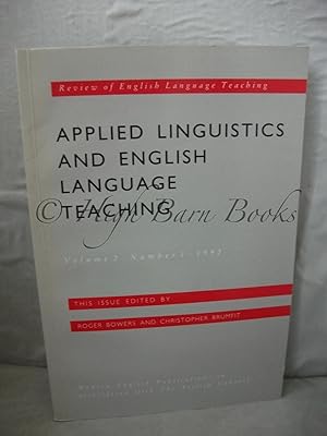 Applied Linguistics and English Language Teaching (Review of English Language Teaching Volume 2 N...