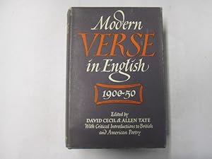 Bild des Verkufers fr Modern Verse In English 1900-50 zum Verkauf von Goldstone Rare Books