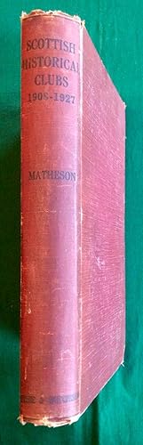 Imagen del vendedor de A Catalogue of the Publications of Scottish Historical and Kindred Clubs and Societies 1908-1927 a la venta por Gerald Baker