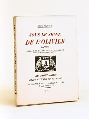 Sous le Signe de l'Olivier. Poèmes