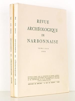 Bild des Verkufers fr Revue archologique de Narbonnaise (lot de 2 numros) : Tome XIII , 1980 ; Tome XIV , 1981 zum Verkauf von Librairie du Cardinal