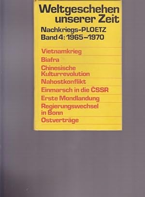 Immagine del venditore per Weltgeschehen unserer Zeit. Nachkriegs - Ploetz venduto da Ant. Abrechnungs- und Forstservice ISHGW