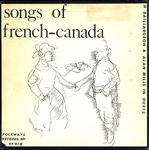 Seller image for Duet Songs of French Canada (VINYL CANADIAN FOLK MUSIC LP) for sale by Cat's Curiosities