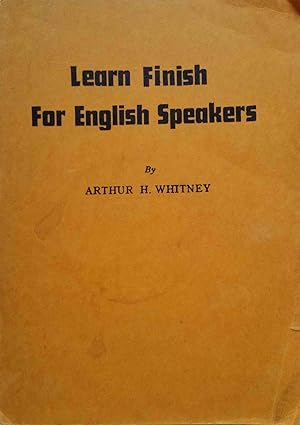 Imagen del vendedor de Learn Finish (Finnish) for English Speakers a la venta por Shoestring Collectibooks