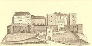 Seller image for Drosendorf [Gesamtansicht mit Schloss - Osten]. for sale by Antiquariat Weinek