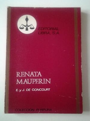 Seller image for Renata Mauperin for sale by MAUTALOS LIBRERA