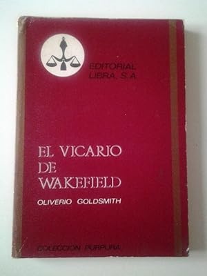 Imagen del vendedor de El vicario de Wakefield a la venta por MAUTALOS LIBRERA