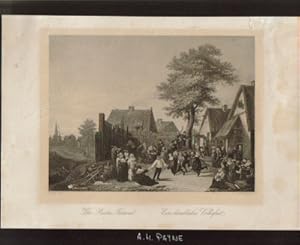 Seller image for The Rustic Festival / Ein lndliches Volksfest (Stahlstich v. A.H. Payne nach D. Teniers) for sale by ANTIQUARIAT H. EPPLER