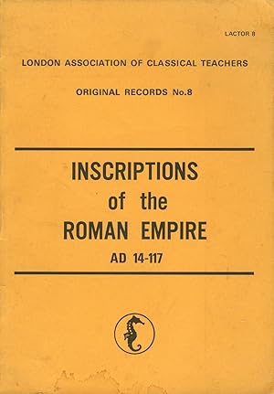 Seller image for Inscriptions of the Roman Empire AD 14-117 for sale by Charles Davis