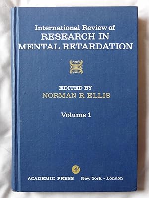 INTERNATIONAL REVIEW OF RESEARCH IN MENTAL RETARDATION Vol.1