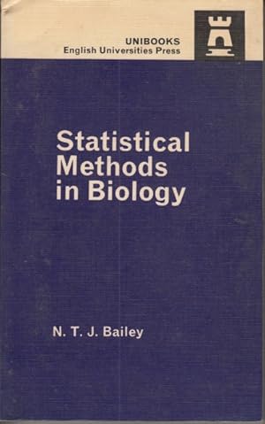 Image du vendeur pour STATISTICAL METHODS IN BIOLOGY mis en vente par Librera Vobiscum