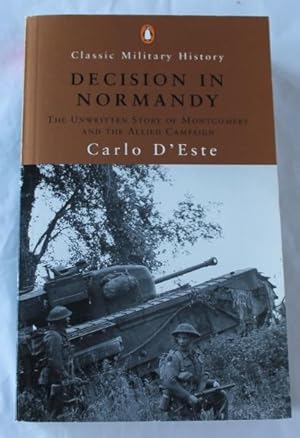 Bild des Verkufers fr Decision in Normandy (Classic Military History) zum Verkauf von H4o Books