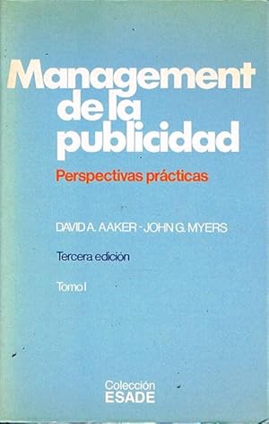 Seller image for MANAGEMENT DE LA PUBLICIDAD. Perspectivas prcticas. for sale by Asilo del libro