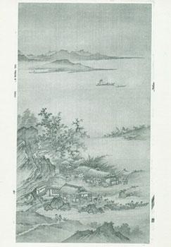 Imagen del vendedor de Photograph of Ancient Chinese Painting of Settlements Near Trees, Mountains in Distance. a la venta por Wittenborn Art Books