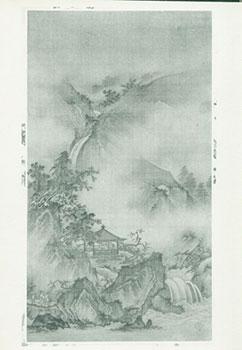 Imagen del vendedor de Photograph of Ancient Chinese Painting of Waterfall, Forest & Cliffs. a la venta por Wittenborn Art Books