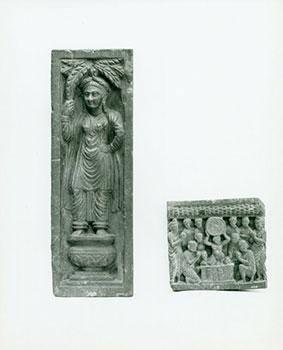 Imagen del vendedor de Photograph of Ancient Wall Sculpture of Standing Figures. a la venta por Wittenborn Art Books