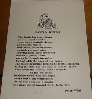Seller image for Santa Ritas. for sale by Wittenborn Art Books