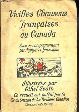 Image du vendeur pour VIEILLES CHANSONS FRANCAISES DU CANADA - avec accompagnement par MArgaret Gascoigne. mis en vente par Le-Livre