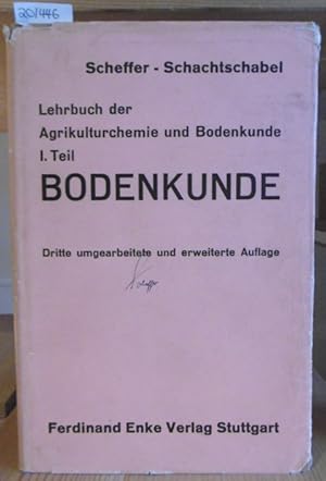 Seller image for Bodenkunde. 3.,umgearb.u.erw.Aufl., for sale by Versandantiquariat Trffelschwein