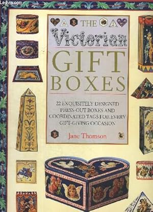 Bild des Verkufers fr THE GIFT BOXES. 22 EXQUISITELY DESIGNED PRESS OUT BOXES AND COORDINATED TAGS FOR EVERY GIFT GIVING OCCASION. OUVRAGE EN ANGLAIS. zum Verkauf von Le-Livre