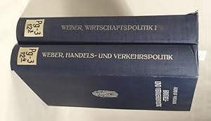 Wirtschaftspolitik. Zwei Bände. Band 1: Agrar - Handwerks - Industriepolitik. Wirtschaftspolitik ...