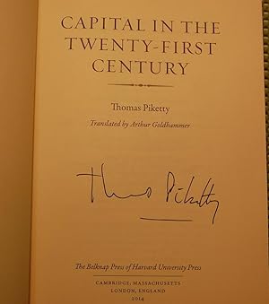 Seller image for Capital in the Twenty-First Century for sale by Jusara Book Shop  IOBA