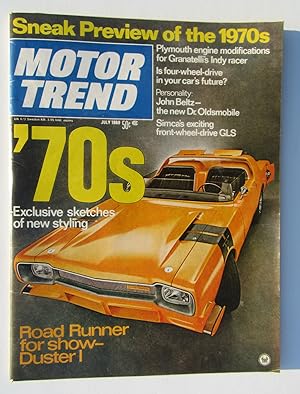 MOTOR TREND 7/1969 [Plymouth Duster Road Runner]