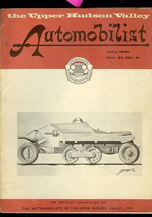 Seller image for The Upper Hudson Valley Automobilist: July 1961 for sale by Ramblin Rose Books