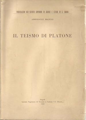 Seller image for Il teismo di Platone for sale by Laboratorio del libro