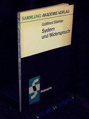 System und Widerspruch - Zur Dialektik in der sozialistischen Gesellschaft - aus der Reihe: Samml...