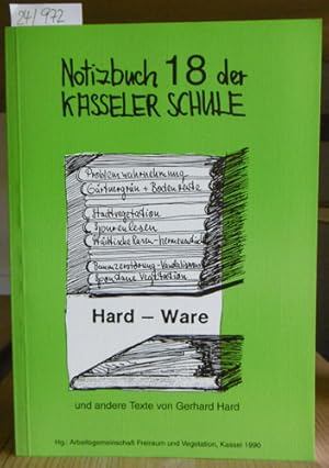 Bild des Verkufers fr Hard-Ware und andere Texte. Hrsg. v.d. AG Freiraum und Vegetation. 2.Aufl., zum Verkauf von Versandantiquariat Trffelschwein