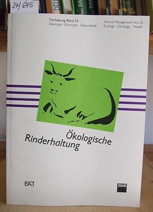 Bild des Verkufers fr kologische Rinderhaltung. zum Verkauf von Versandantiquariat Trffelschwein