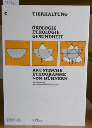 Bild des Verkufers fr Akustische Ethogramme von Hhnern. Die Auswirkung unterschiedlicher Haltungssysteme. zum Verkauf von Versandantiquariat Trffelschwein