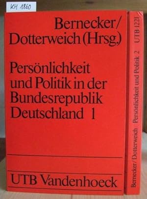 Immagine del venditore per Persnlichkeit und Politik in der Bundesrepublik Deutschland. Politische Portrts. 2 Bnde. venduto da Versandantiquariat Trffelschwein