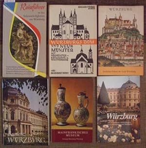 Bild des Verkufers fr Wrzburg. Konvolut von sechs Titeln zum Thema. zum Verkauf von Versandantiquariat Trffelschwein
